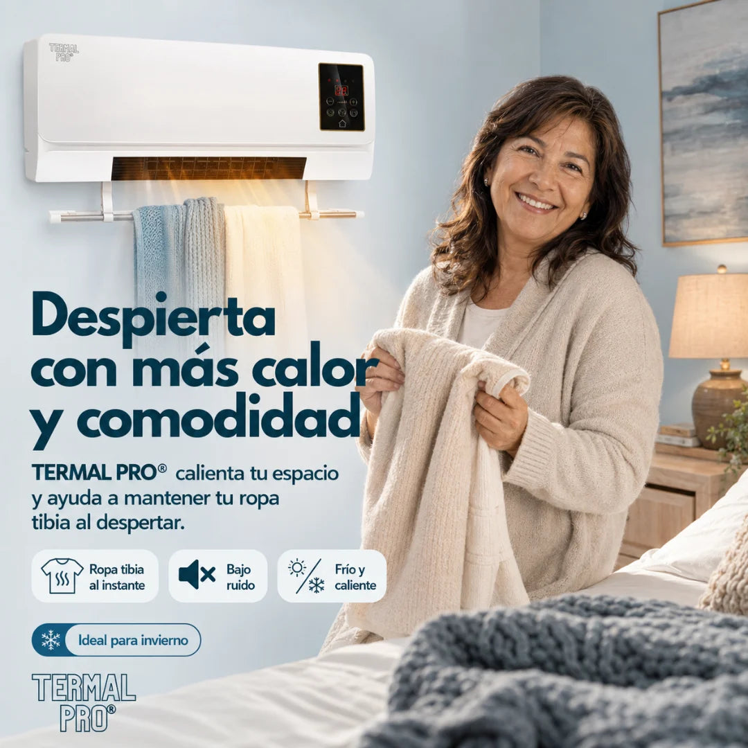 TermalPro® Aire Acondicionado Portátil 2 en 1 — No Más Frío Este Invierno.