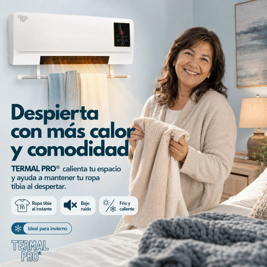 TermalPro® Aire Acondicionado Portátil 2 en 1 — No Más Frío Este Invierno.