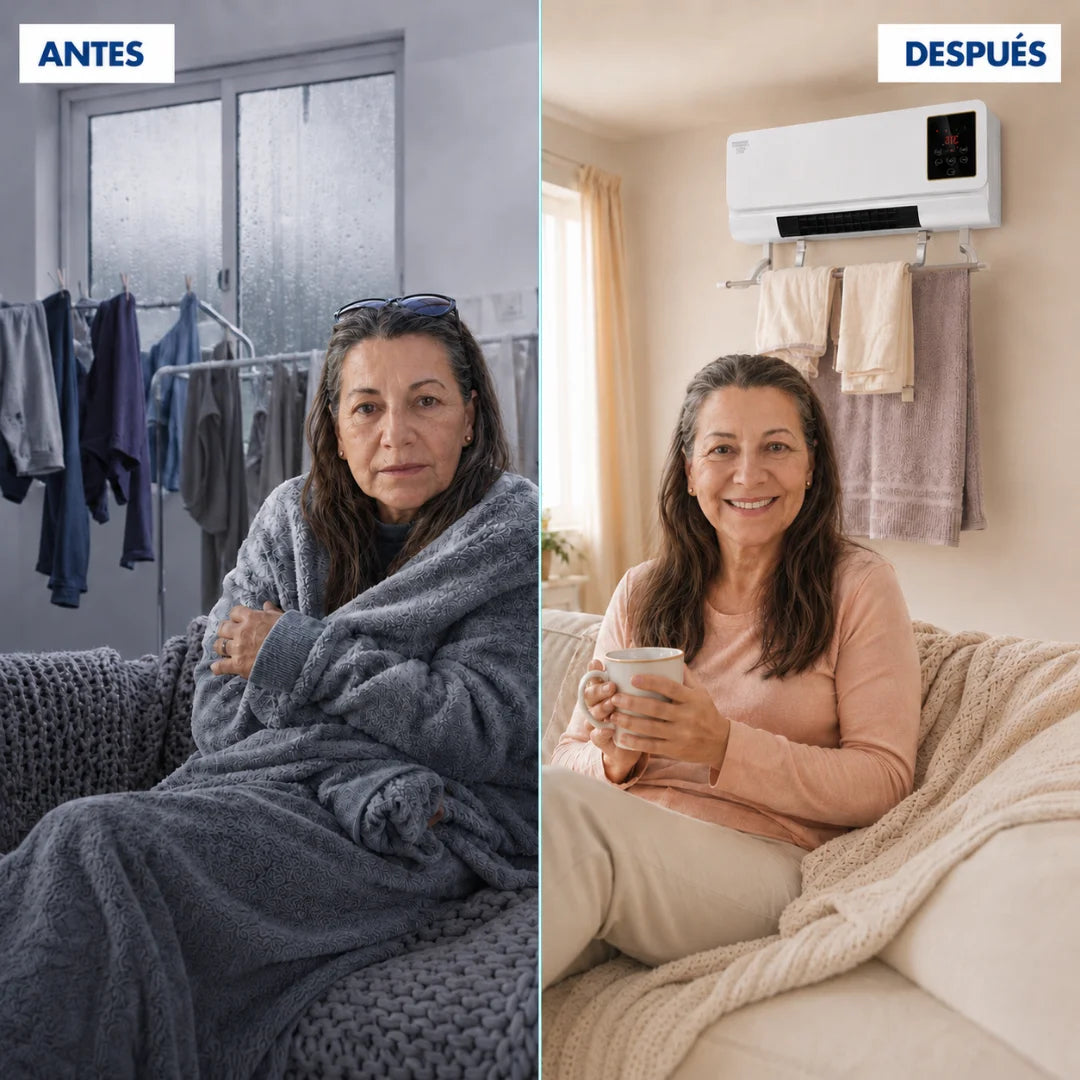 TermalPro® Aire Acondicionado Portátil 2 en 1 — No Más Frío Este Invierno.