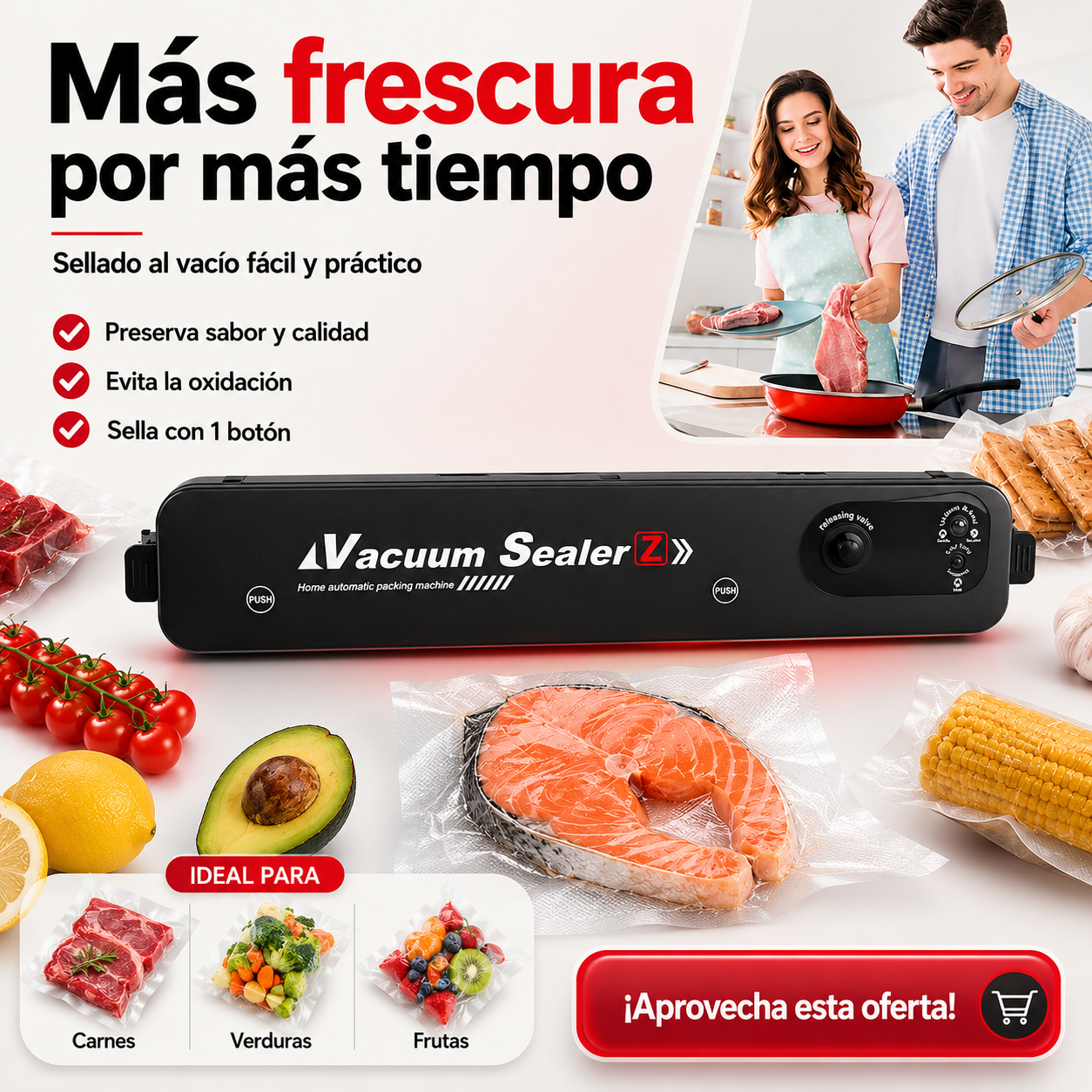 Sellador al vacío