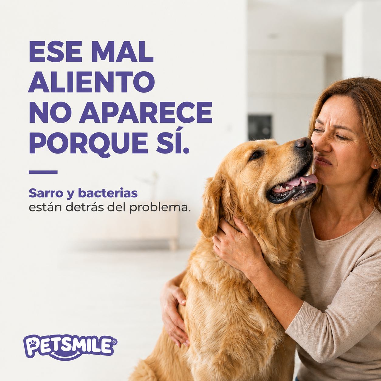 PETSMILE® SPRAY BUCAL – ELIMINA EL MAL ALIENTO DE TU MASCOTA SIN CEPILLADO