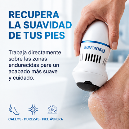 PEDICARE® REMOVEDOR ELÉCTRICO DE CALLOS – ELIMINA DUREZAS EN SEGUNDOS