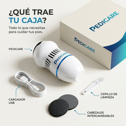 PEDICARE® REMOVEDOR ELÉCTRICO DE CALLOS – ELIMINA DUREZAS EN SEGUNDOS