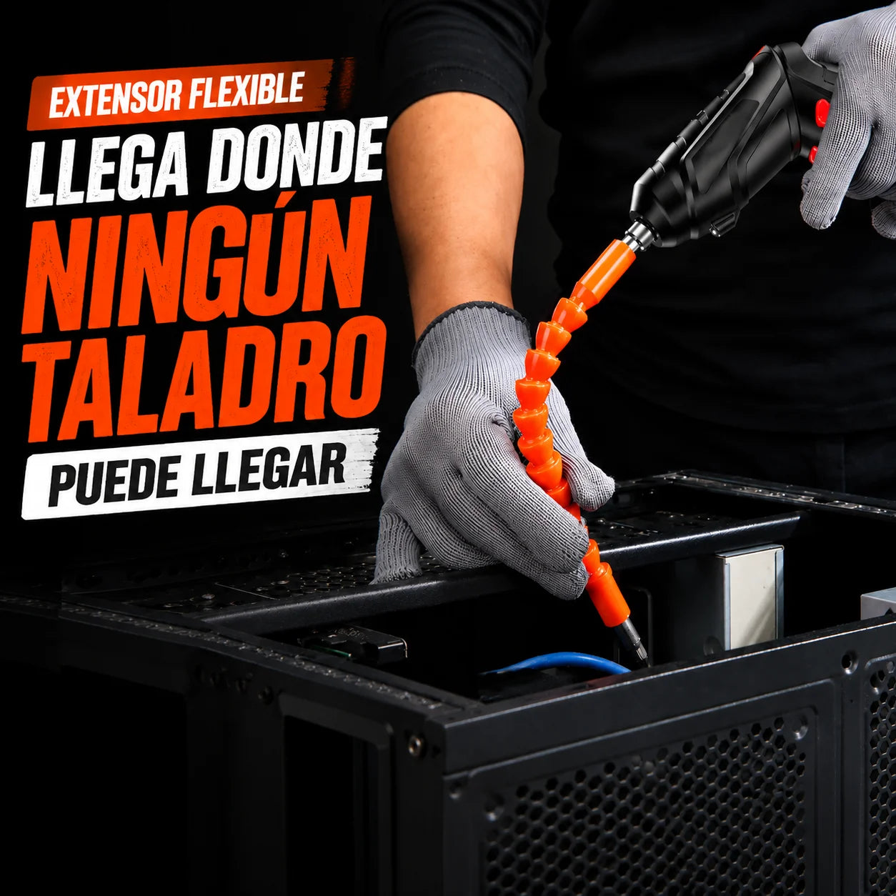 Taladro Destornillador Portátil Alemán + Kit 47 piezas GRATIS