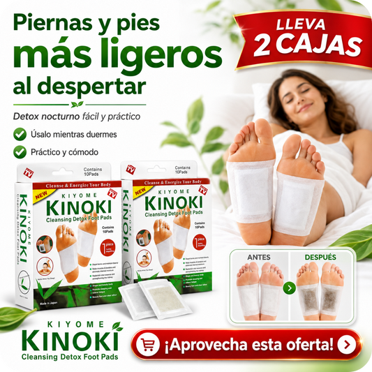 Parches Kinoki Desintoxicación